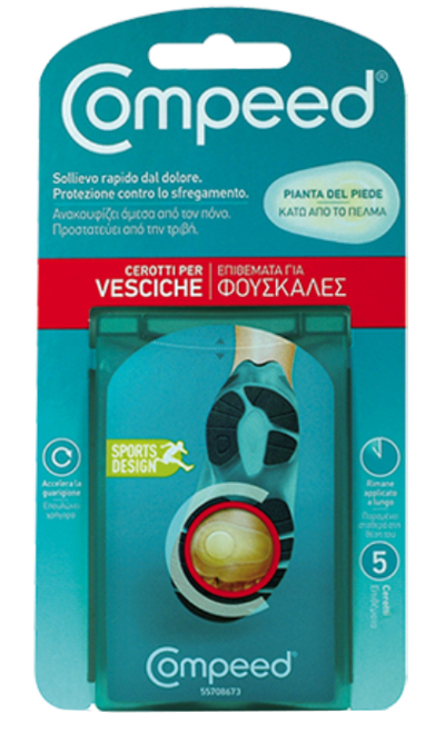 COMPEED VESCICHE PIANTA PIED 5PZ