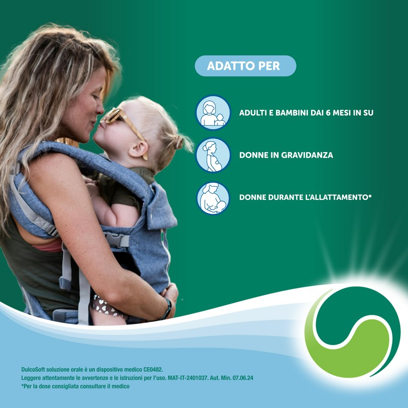 Dulcosoft Dispositivo Medico, Soluzione Orale Liquida, Flacone da 250 ml Lassativo, Stitichezza, Sollievo, Senza Glutine, Senza Zucchero, Adulti, Bambini 