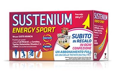Sustenium Energy Sport Integratore Sportivo 10 Bustine 