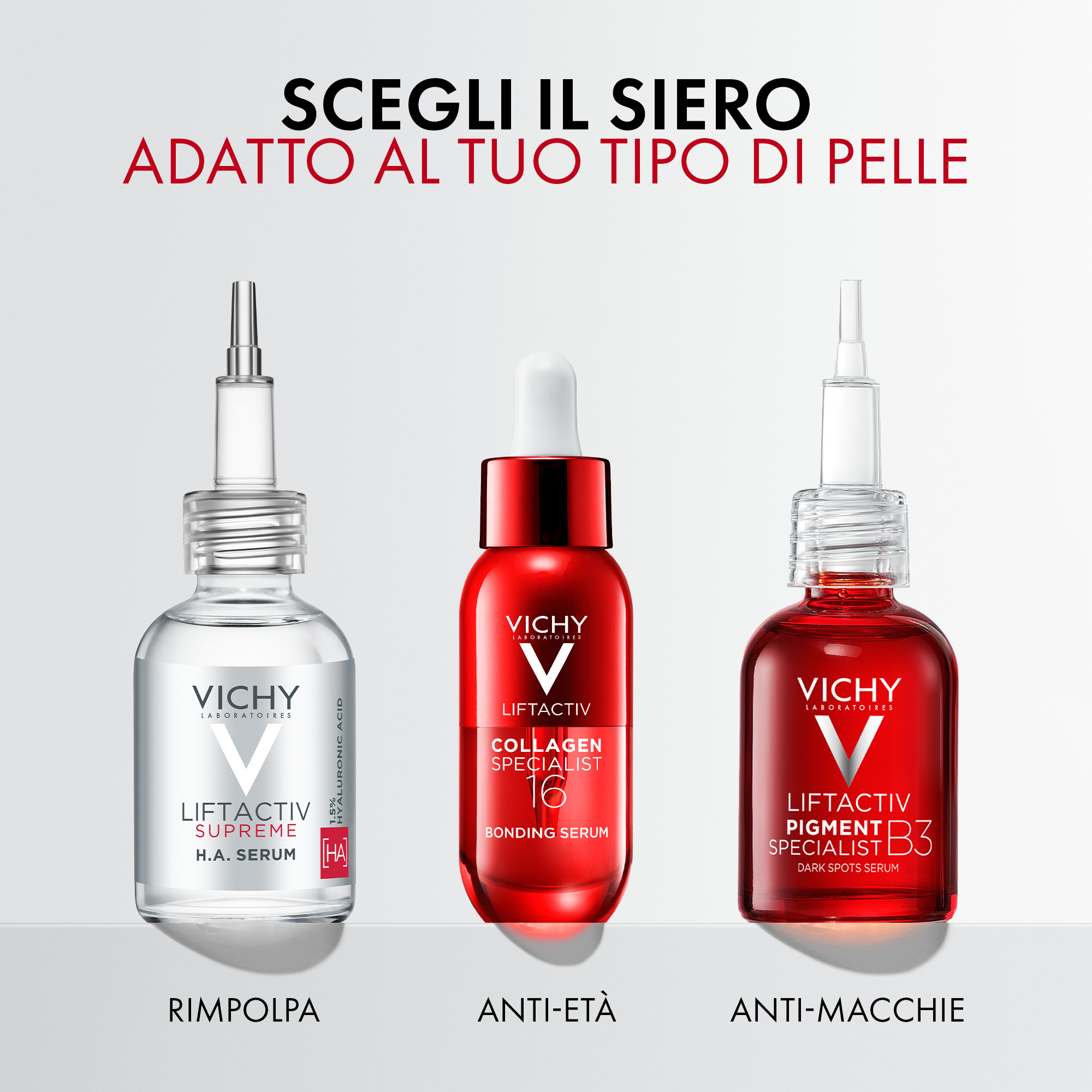 Vichy Liftactiv Collagen Specialist 16 Siero: Corregge 16 segni dell'età** - 30ml