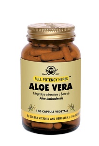 Solgar Aloe Vera Integratore Intestinale 100 Capsule Vegetali