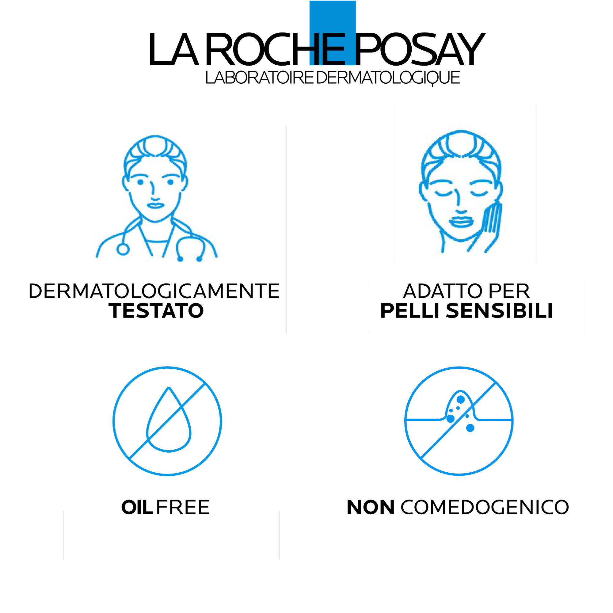 La Roche-Posay Effaclar Crema viso Effaclar H Iso-biome per pelle mista, grassa o a tendenza acneica 40 ml