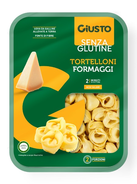 GIUSTO S/G TORTELLONI FORM250G