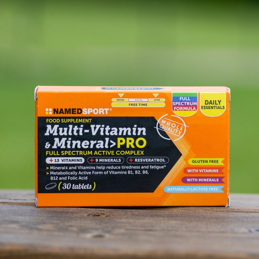Named Sport Multi-Vitamin & Mineral Pro 30 Compresse - Integratore Di Vitamine E Minerali
