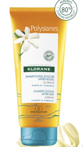 KLORANE GEL SHAMPOO DOCCIA DOPOSOLE AL MONOI 200 ML