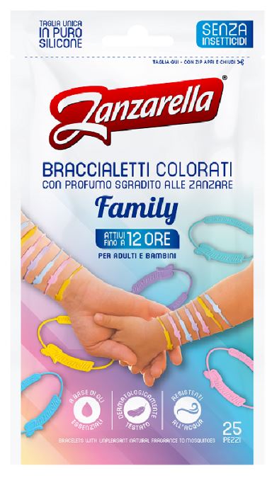 ZANZARELLA Bracc.Family 25pz