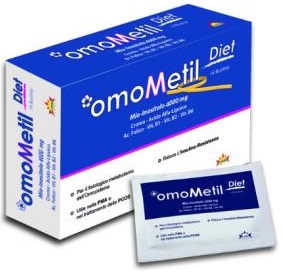 Omometil Diet Integratore per Metabolismo Omocisteina 14 Bustine