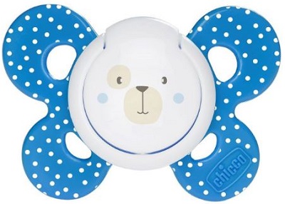 Chicco Succhietto Comfort Boy Caucciu 6-12 Mesi