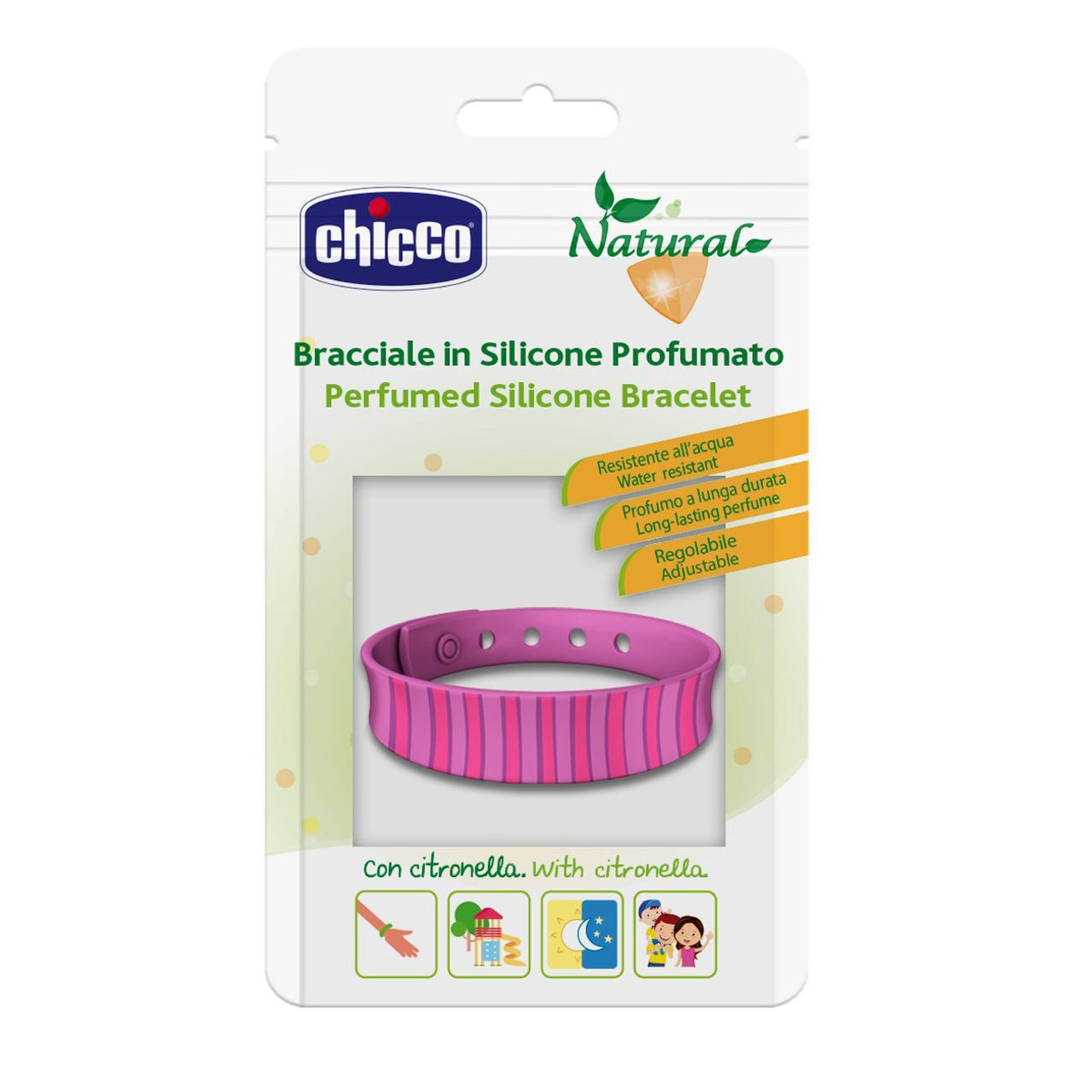 Chicco Antizanzare Bracciale in silicone profumato 1 pezzo