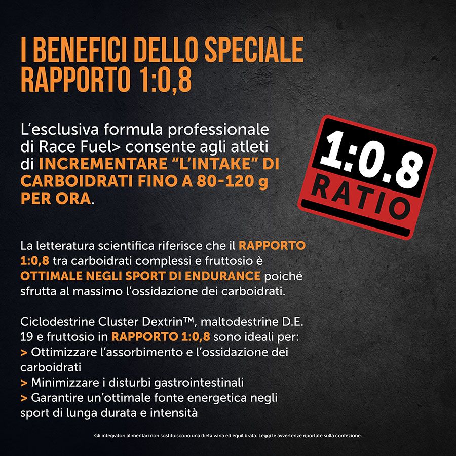Named Sport Race Fuel Cyclodextrin 400 g - Integratore Di Carboidrati