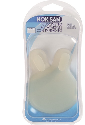 Nok San Cuscinetto Metatarsale Con Infradito Taglia L-XL 2 Pezzi