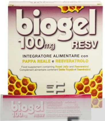 Biogel RESV 100 mg Integratore 15 Bustine