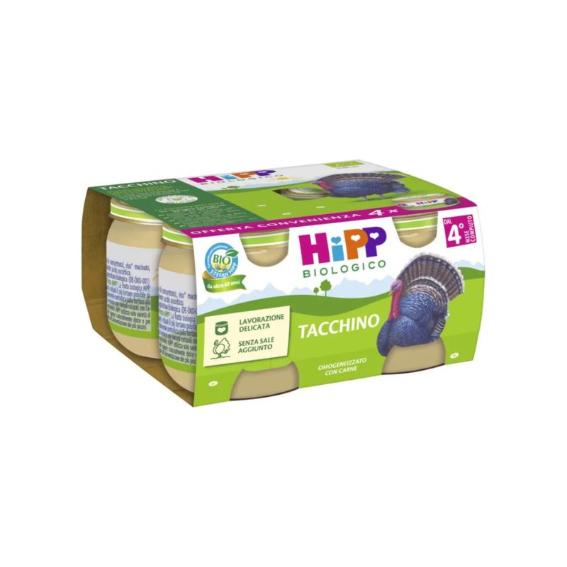 HIPP Omo Bio Tacchino 4x80g