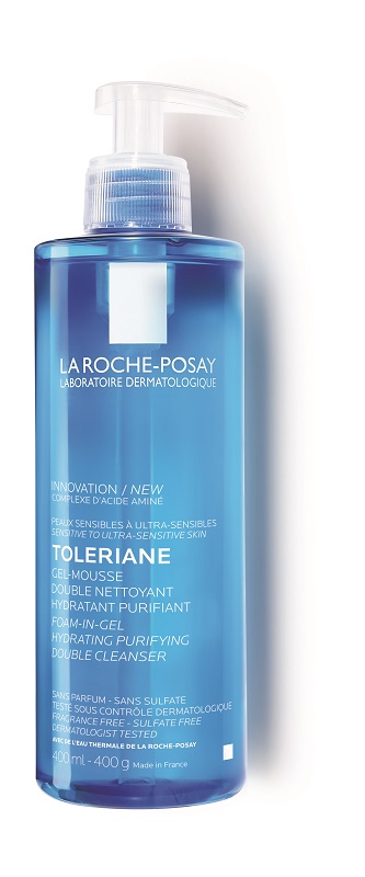 La Roche-Posay Toleriane Gel Detergente Schiumogeno a doppia azione 400 ml.