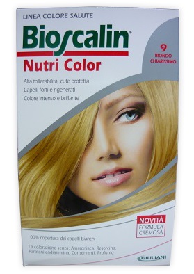 Bioscalin Nutri Color 9 Biondo Chiarissimo Trattamento Colorante