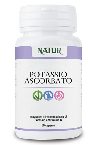 Natur Potassio Ascorbato Integratore Alimentare 60 Capsule