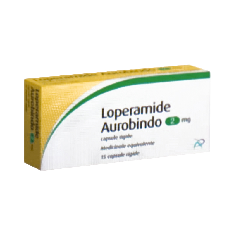 LOPERAMIDE AUROBINDO PHARMA 15CPS 2MG