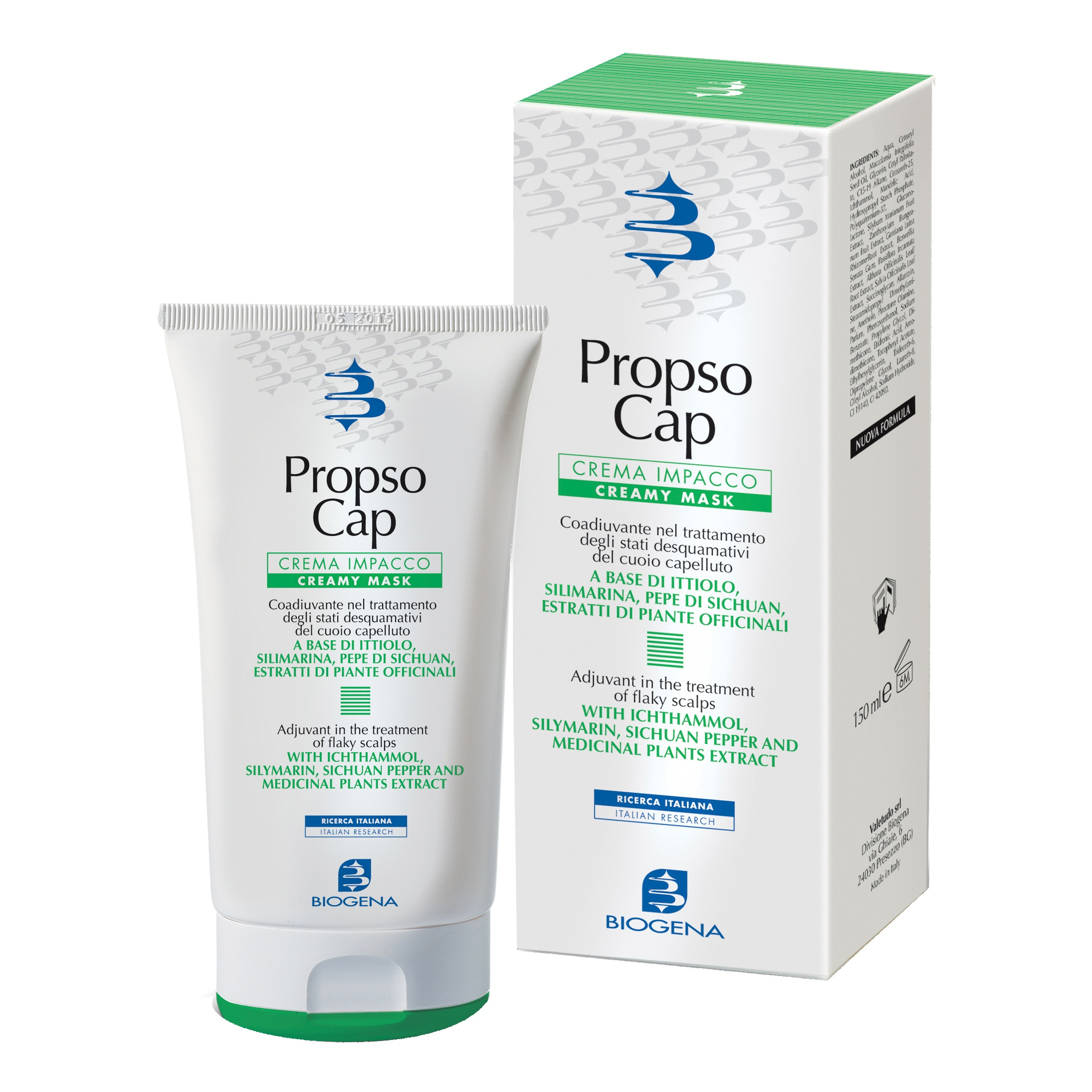 Propso Cap Crema Impacco Per Cuoio Capelluto 150 Ml