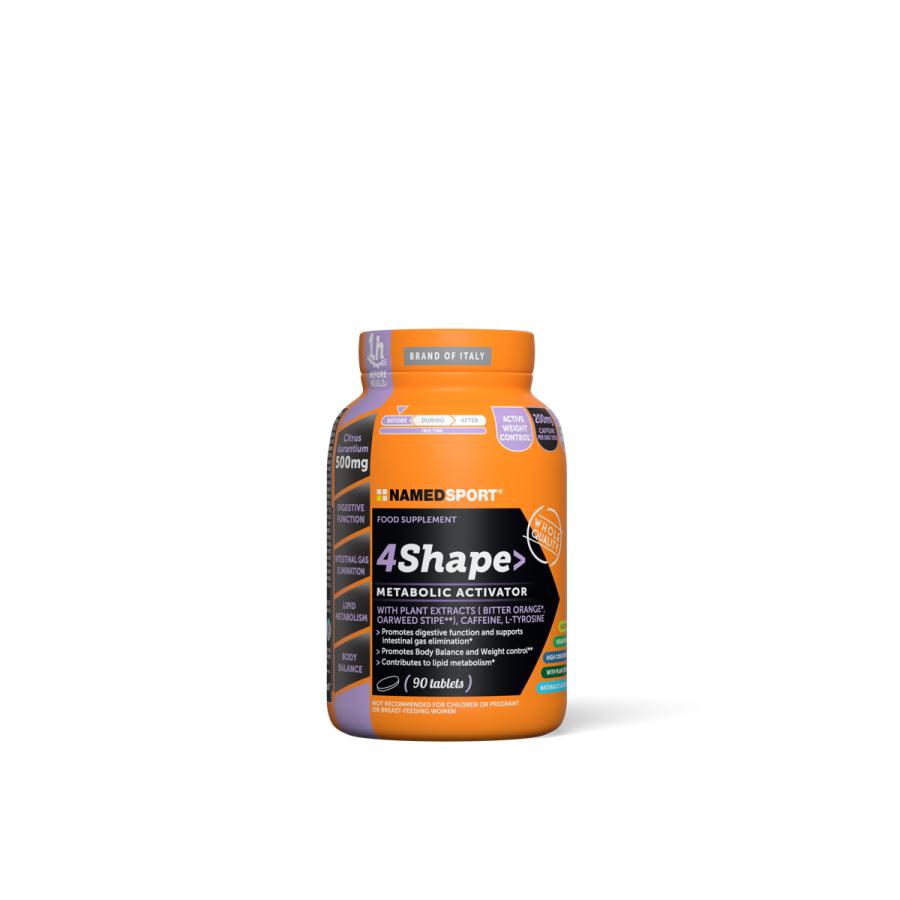 Named Sport - 4Shape Metabolic Activator 90 Compresse - Integratore Per Il Metabolismo