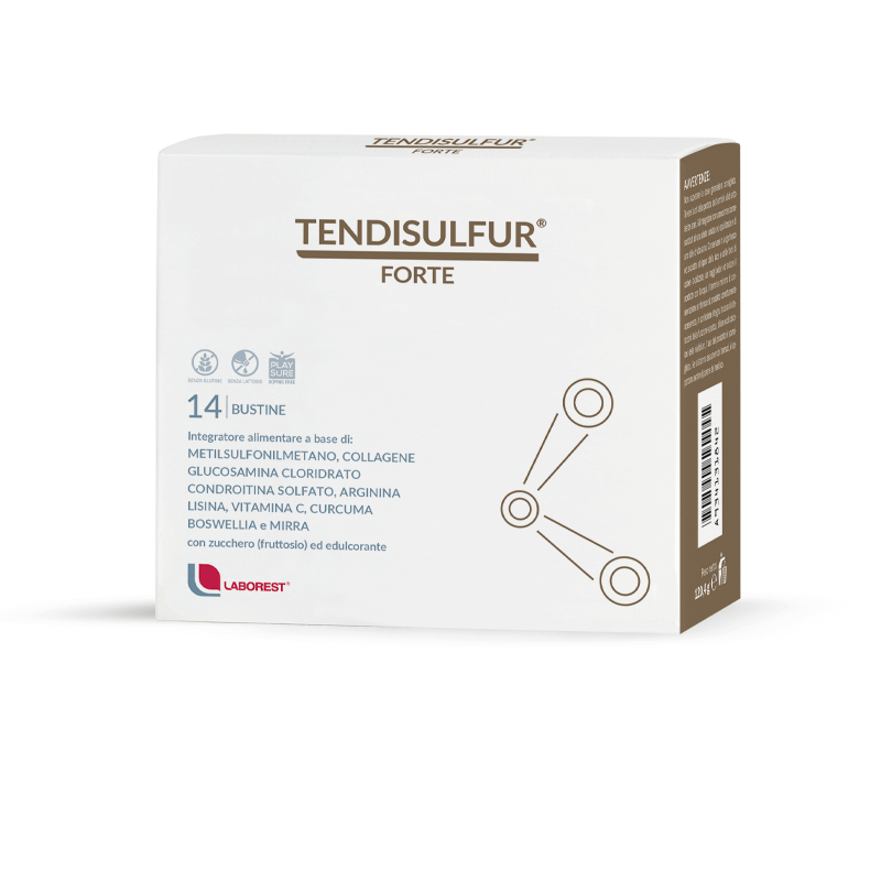 Tendisulfur Forte Integratore contro Tendinite 14 Bustine