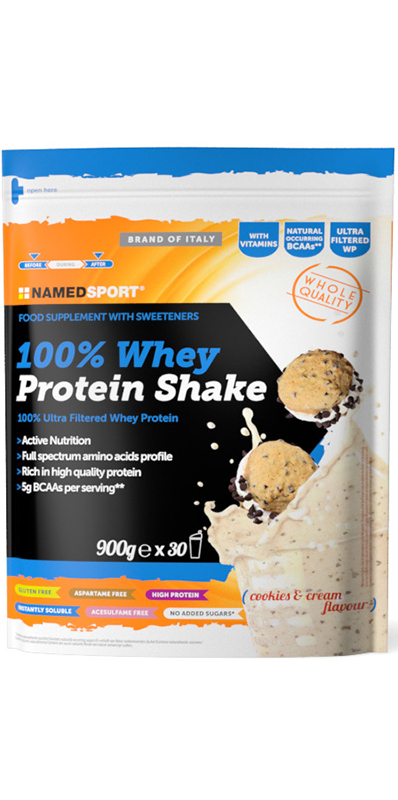 100% WHEY PROT SHAKE COOK&amp;CR