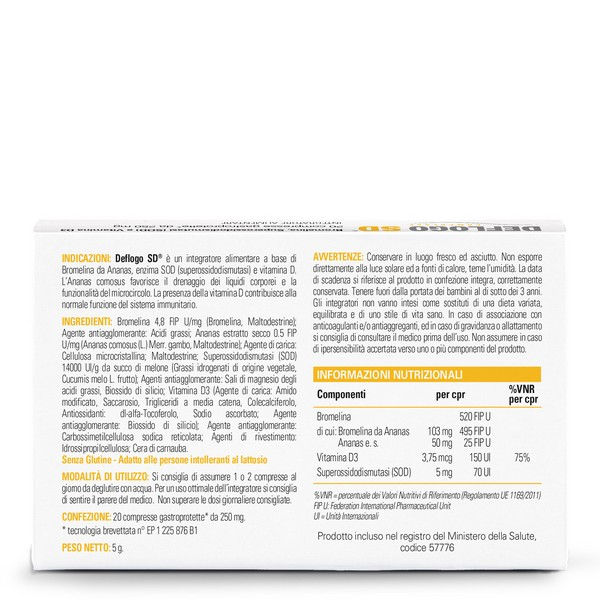 DEFLOGO SD 20CPR GASTROPROT