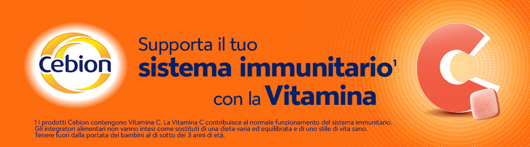Cebion - Integratore di Vitamina C - gusto arancia - 20 compresse masticabili