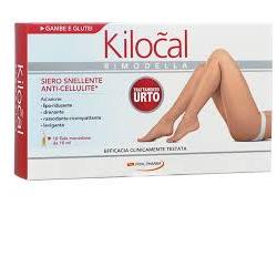 Kilocal Rimodella Siero Snellente Anti-Cellulite Trattamento Urto Gambe e Glutei 10 ml