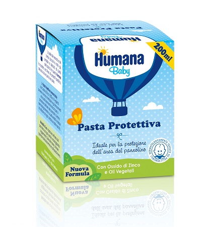 Humana Baby Pasta Protettiva Emolliente Vaso 200 ml