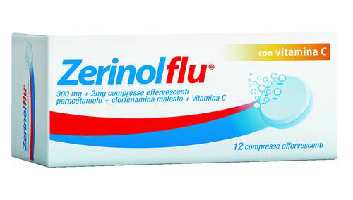 Zerinolflu Effervescente Analgesico Antipiretico 12 Compresse Effervescenti