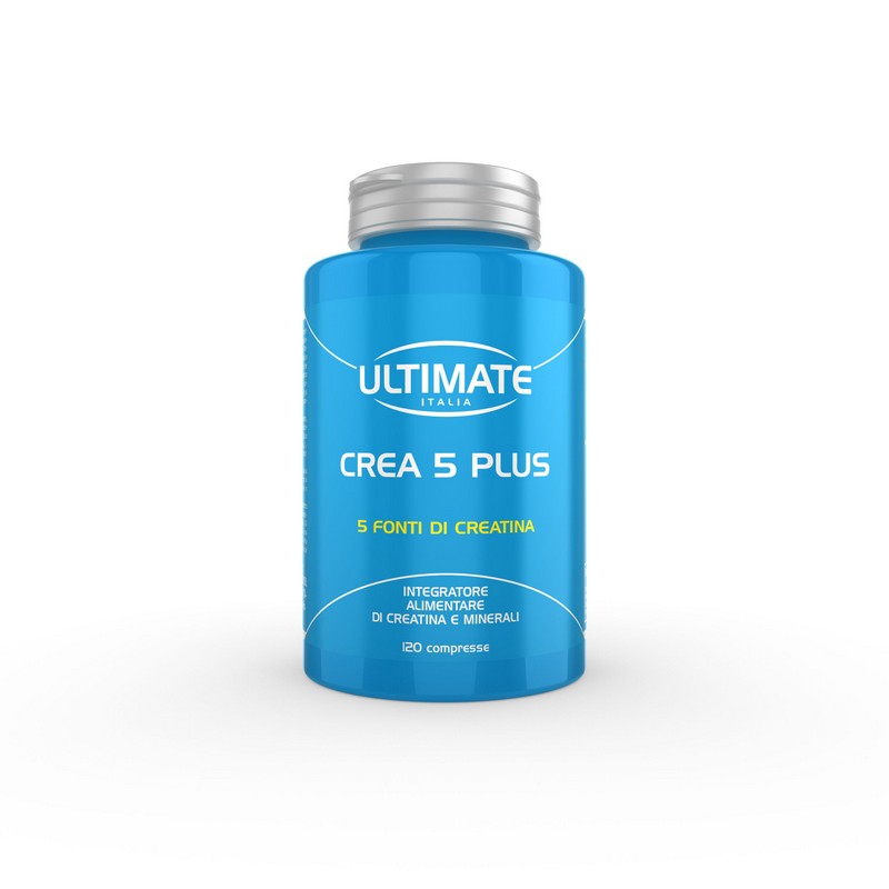 Ultimate Italia Crea 5 Plus 120 Compresse - Integratore Di Creatina