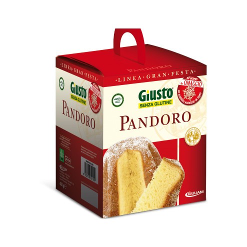 Giusto Senza Glutine Pandoro Tradizionale 400 g