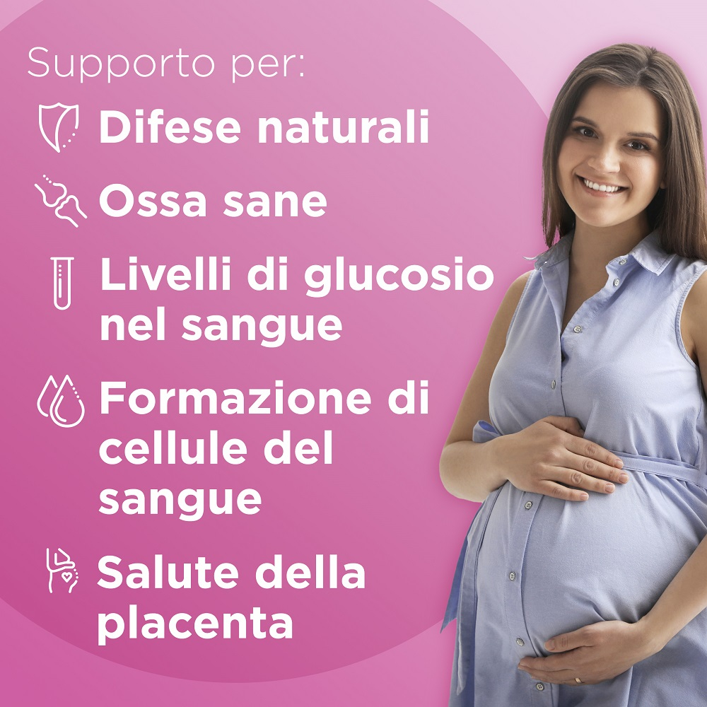 Multicentrum Mamma DHA Integratore Alimentare Multivitaminico Multiminerale Gravidanza 30Cpr+30Cps