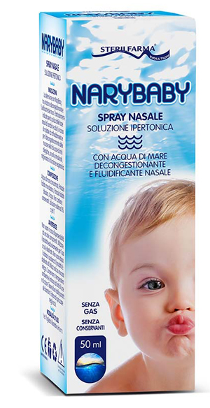 Sterilfarma Nary Baby Soluzione Ipertonica Spray 50 ml