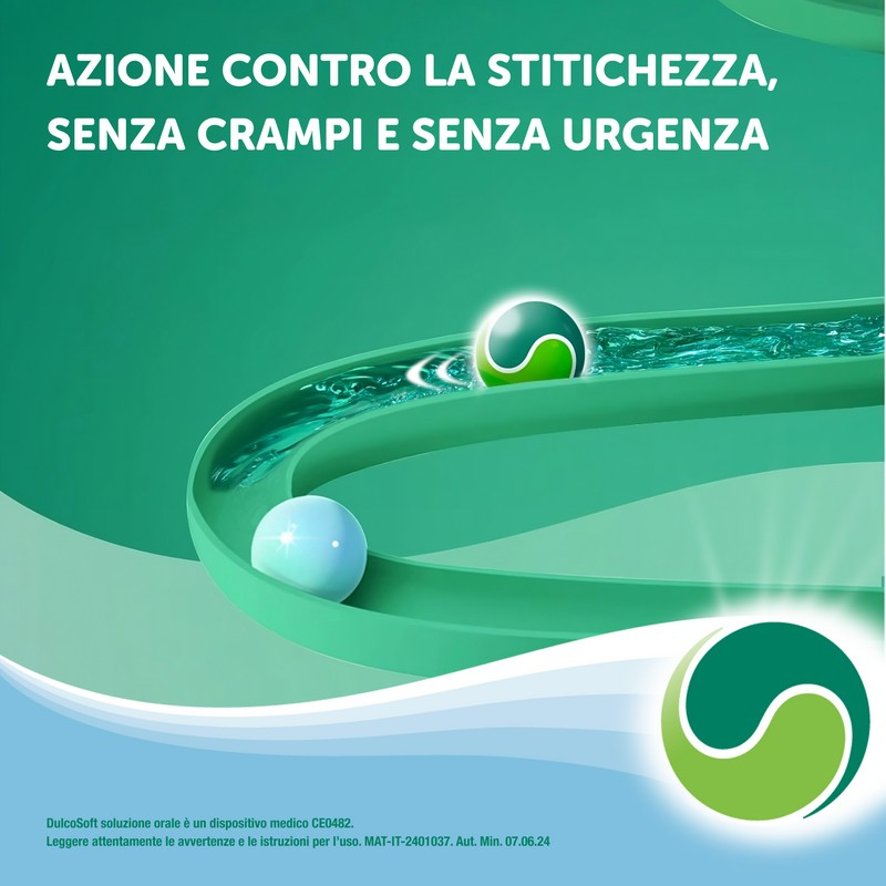 Dulcosoft Dispositivo Medico, Soluzione Orale Liquida, Flacone da 250 ml Lassativo, Stitichezza, Sollievo, Senza Glutine, Senza Zucchero, Adulti, Bambini 
