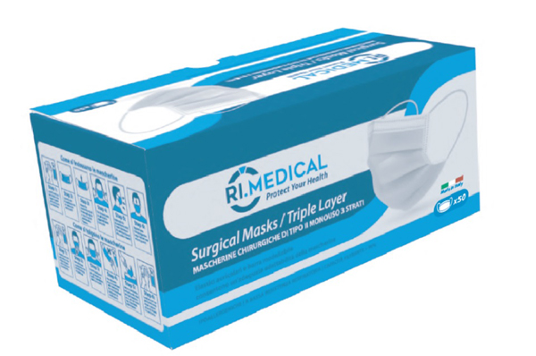 MASCHERINA CHIRURGICA 50 PEZZI