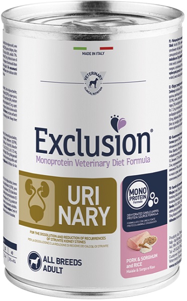 EXCLUSION MD URI PORK/RICE400G