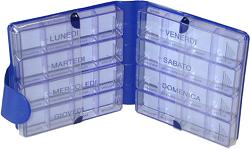 Farmacare Portapillole Settimanale Maxi 15x16x4,5 cm