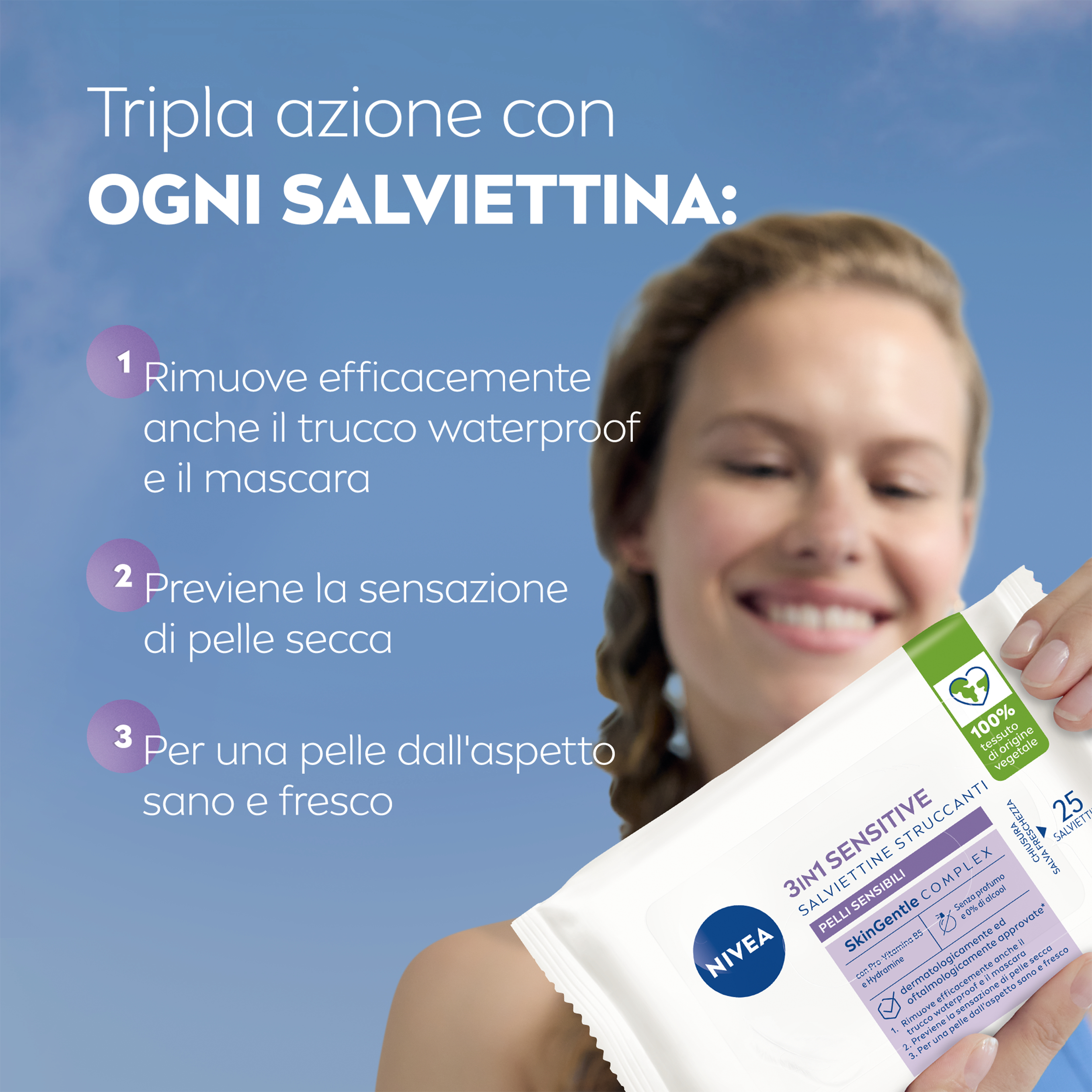 NIVEA SENSITIVE SALVIET STRUCC