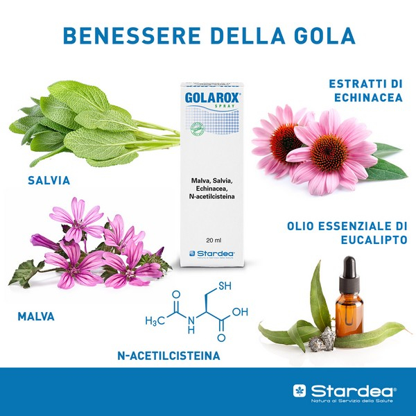 Golarox Spray Integratore Benessere Gola 20 ml