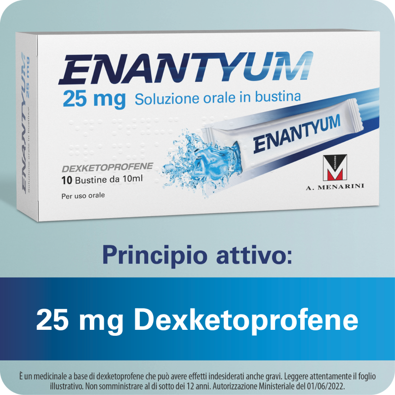 ENANTYUM BEVIBILE 10BUSTE 25MG