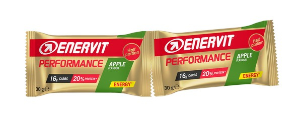 Enervit Power Sport Double Mela Barretta Energetica 2x30g