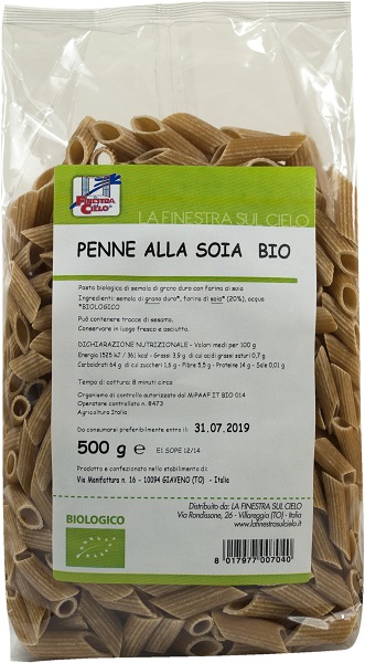 PENNE ALLA SOIA BIO 500 G
