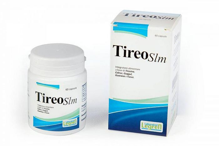 Legren Tireo-SLM Integratore 60 Capsule