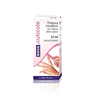 Nova Cuticole Tintura Incolore Igiene Unghie 15 ml