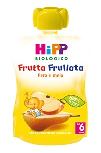 HiPP Biologico Frutta Frullata pera e mela 90 g