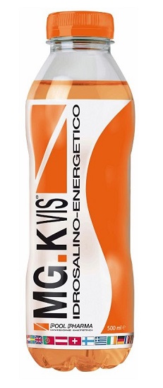 Mg.K Vis Drink Idrosalino Energy Orange Integratore Sali Minerali 500 ml