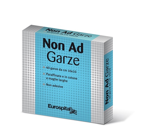 Non Ad Garze Paraffinate in Cotone 10x10 cm 40 Pezzi