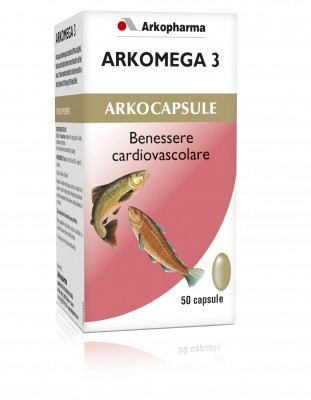 Arkocapsule Arkomega 3 - Integratore per il benessere cardiovascolare - 50 capsule