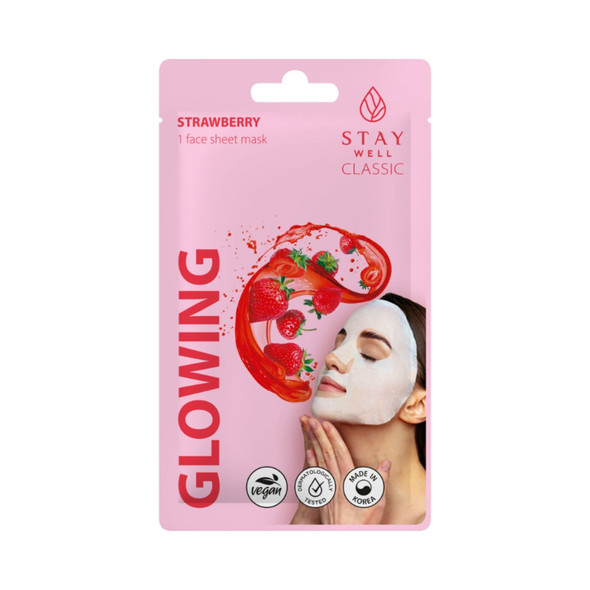 STAY WELL CLASSIC MASK STRAWB